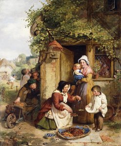 チェリーセラー、1856 作： George Smith