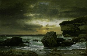 海兵隊、1874-75年頃 作： George Snr. Inness