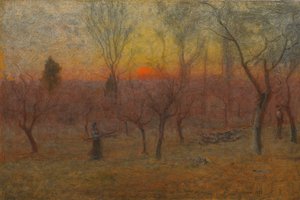 ギャザリングウッド、モントクレア、ニュージャージー州、1889 作： George Snr. Inness