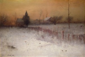 モントクレアの家、1892 作： George Snr. Inness