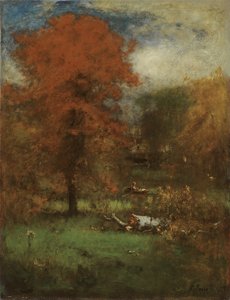 ミルポンド、1889 作： George Snr. Inness