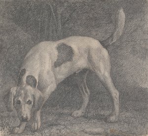 香りのフォックスハウンド 作： George Stubbs