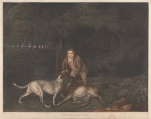 雌鹿の死 作： George Stubbs