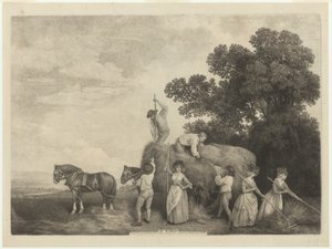 干し草メーカー 作： George Stubbs