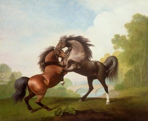 馬の戦い 作： George Stubbs