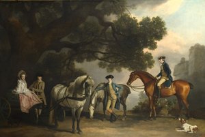 ミルバンクとメルボルンの家族、1769年頃
