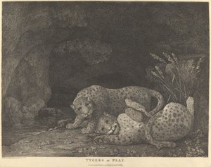 遊びのタイガース 作： George Stubbs