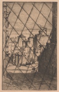 サンフランシスコ（キャンセルされたプレート）では、1911年頃（メゾチント） 作： George Taylor Plowman