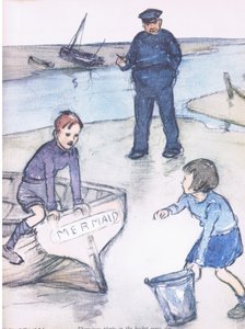 コリンズから出版された『Mudlarks』から、毎日たくさんのバケットがあった。