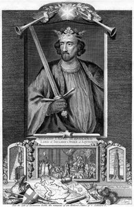 イングランドのエドワード1世、18世紀 作： George Vertue