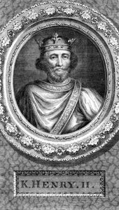 イングランド王ヘンリー2世。 作： George Vertue