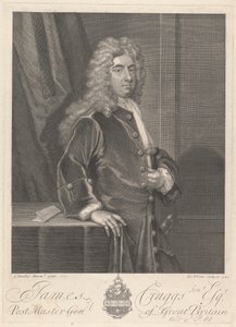 James Craggs vanhempi 作： George Vertue