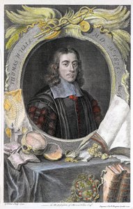 トマス・ウィリス（1621-1675）イギリスの医師。イギリスの版画家ジョージ・ヴァーチューによる手彩色エングレーヴィング。©UIG/Leemage