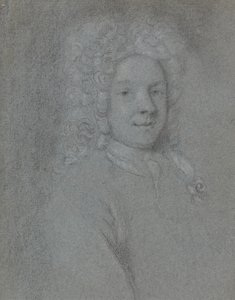 ジョン・ディクソンの肖像、右向き 作： George Vertue