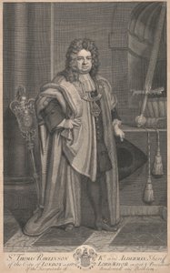 Senhor Thomas Rawlinson 作： George Vertue