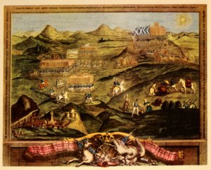 「カーベリー ヒルの戦い、1567 年」、c1742、1944 年。 作： George Vertue
