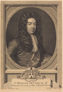 ウィリアム・トランブル 作： George Vertue after Sir Godfrey Kneller