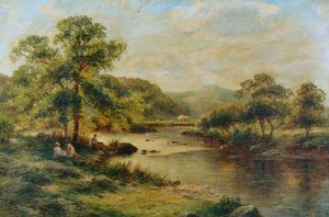 デイルズオブダービーシャー、1891 作： George Vicat Cole