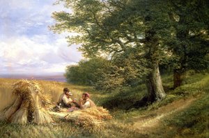 収穫者、1881 作： George Vicat Cole