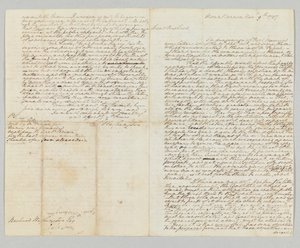 憲法の下での権力は常に国民にある」1787年11月9日、ブッシュロッド・ワシントン宛の署名入り自筆書簡（紙にペンとインク）（490373も参照 作： George Washington