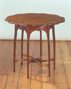 Morris＆Co.、1885年（マホガニー）用に作成された臨時のテーブル