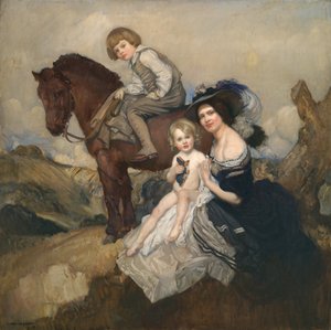 ポートレートグループ 作： George Washington Lambert