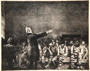 ジョージア州の祝福、1916 作： George Wesley Bellows