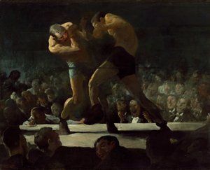 クラブナイト、1907年。 作： George Wesley Bellows