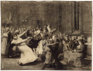 非常識な亡命で踊る 作： George Wesley Bellows