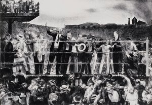ジョルジュカルペンティエの紹介、1921年 作： George Wesley Bellows