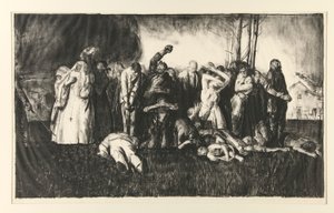 大虐殺：戦争シリーズ 作： George Wesley Bellows