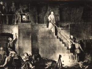 エディス・キャベルの殺害 作： George Wesley Bellows