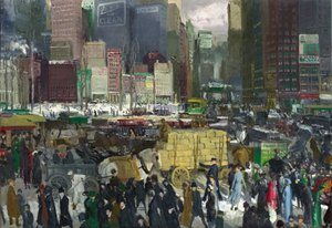 ニューヨーク、1911年。 作： George Wesley Bellows