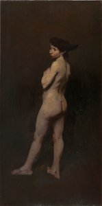 ヌード、ミスベンサム、ニューヨーク、1906