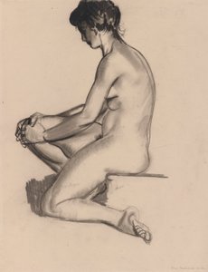 ヌードの女性