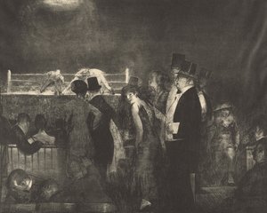予選、1916年。 作： George Wesley Bellows