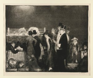 ビッグバウトへの予選、No.8 作： George Wesley Bellows