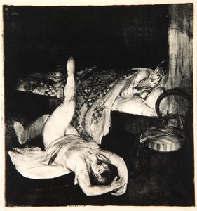 還元、セカンドストーン、1916 作： George Wesley Bellows