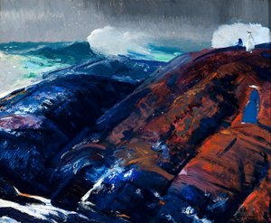 サマーサーフ 作： George Wesley Bellows