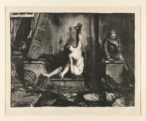 戦争シリーズのシガレット 作： George Wesley Bellows