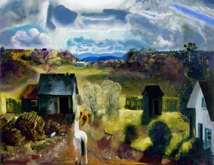 ホワイトホース 作： George Wesley Bellows