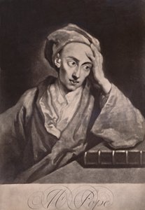 アレクサンドル・ポープ、イギリスの詩人であり風刺家、c1732 1894 作： George White