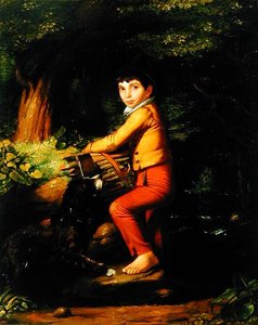 The Woodchopper, c.1835 （油彩・キャンバス