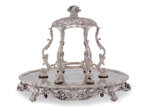 Epergne、Leinster Service 作： George Wickes
