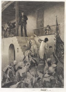 ゴードン将軍、マハディス信者の手により1885年1月26日に死去 作： George William Joy