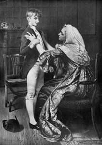 ネルソンズファーストフェアウェル、1926年。 作： George William Joy