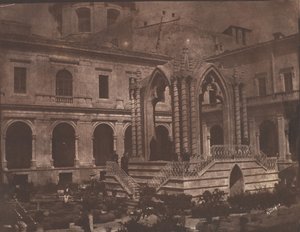 ベネディクト修道院、カターニア、1846 年。 作： George Wilson Bridges