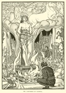 忠実な殉教者（エングレービング 作： George Woolliscroft Rhead