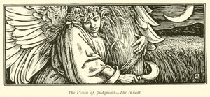 裁きのビジョン、麦（エングレービング 作： George Woolliscroft Rhead