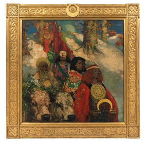 ドルイド - ヤドリギを持ち込む 作： ジョージとホーネル エドワード A. (1864 1933) ヘンリー